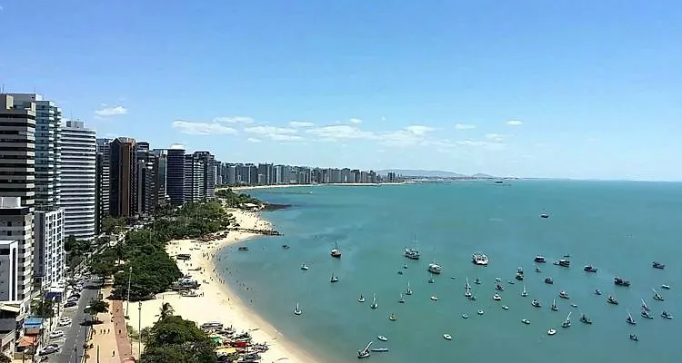 Hotel Enseada Do Mucuripe Vista Mar - Quarto Fortaleza  Ubytování v soukromí Fortaleza (Ceara)